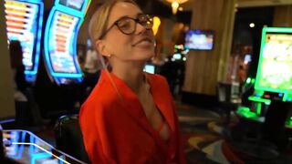 Sexy Amateur Milf Picks Up At The Casino, Fucks Him And Leaves - Dan Damage