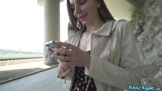 Arina Shy Is Unemployed And Willing Anything For Cash Even If Its Sex In Public - Public Agente
