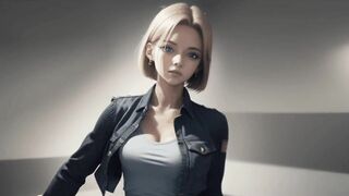 AI generated Android 18