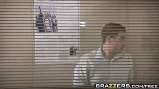 Brazzers - Big Tits at Work - Pressing News scene starring Romi Rain and Xander Corvus