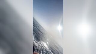 incredible fucking of my Brazilian friend on the jet ski Chris Diamond
