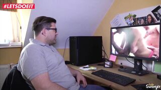 Amateur German Guy tricks his into having sex