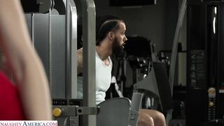 Married Man Fuck His Wifes Hot Friend At The Gym - Anya Olsen