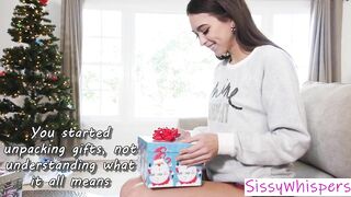 Christmas Gifts - Sissy Caption Story