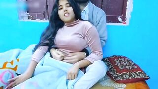 Quenched the thirst of both his cock and her pussy by fucking the landlord's daughter.