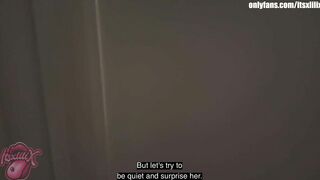 I FUCK MY STEPSISTERS TIGHT PUSSY HARD INSTEAD OF HER BOYFRIEND (WITH SUBTITLES)