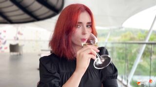 A Beautiful Red-Haired Stranger Was Refused, But Still Came To My Room For Sex