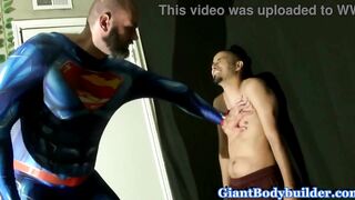 "Giant Tall Muscle man Superman- Preview