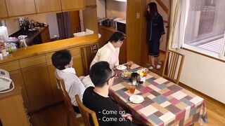 Iori Kogawa, the hot babe, gets her futon ripped by a hard cock in this English sub title