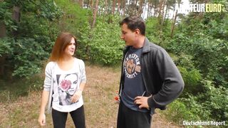 DEUTSCHLAND REPORT - Forest Enjoyer Meets Lost Chick And Pounds Her Good After Seducing Her