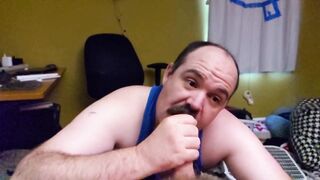"No Slomo" We accidentally shot a slow motion blowjob-handjob with cumshot perfect for the incredibly patient - cornfedMTdad